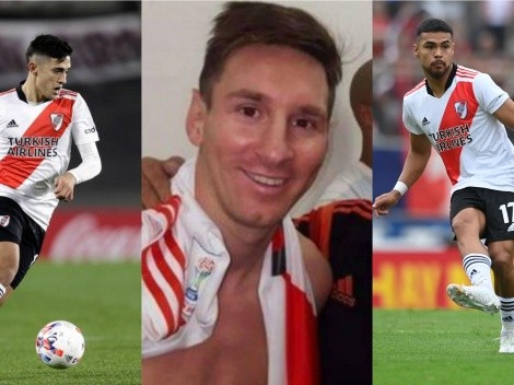 ¿Messi hincha del Pibe Solari y Paulo Díaz?