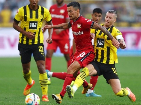 Aránguiz dice presente en la caída del Leverkusen ante Dortmund