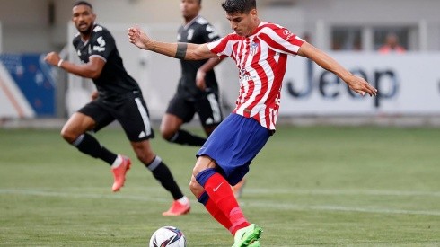 Álvaro Morata lideró la goleada del Atleti frente a la Juventus
