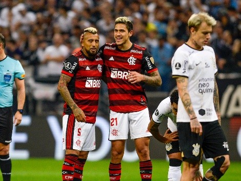 Horario: Flamengo y Vidal buscan sellar el paso a semis