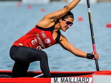 Mailliard obtuvo dos medallas en Mundial de Canotaje