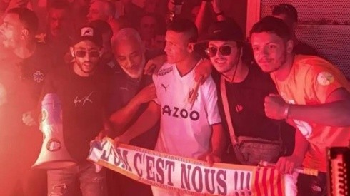Alexis Sánchez desató la locura en Francia con su llegada al Olympique de Marsella