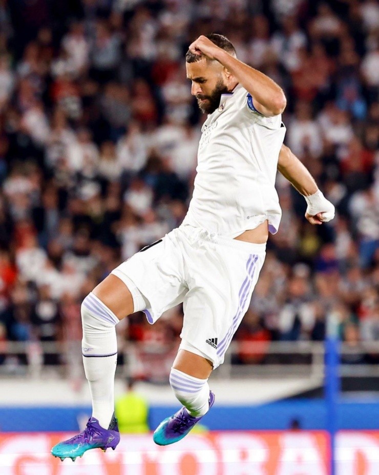 Karim Benzemá se convirtió en el segundo goleador histórico del Real Madrid