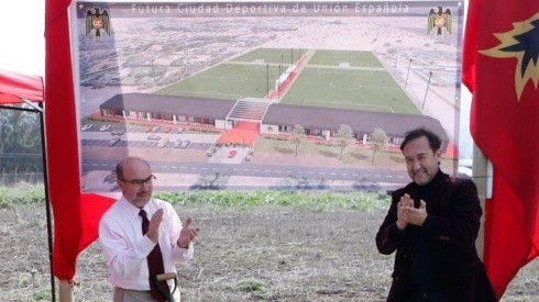 En un acto simbólico, Unión Española dio inicio a la construcción de su Ciudad Deportiva