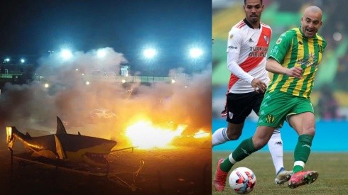 Los autos de cuatro futbolistas fueron quemados