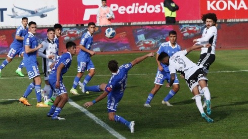 Juan Martín Lucero apareció solo para marcar el 3-1 de Colo Colo ante la Universidad de Chile en el Superclásico 192 del fútbol chileno.