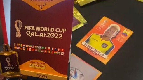 El álbum del Mundial 2022 se aproxima a salir a la venta, y Byron Castillo también tendrá su lámina.