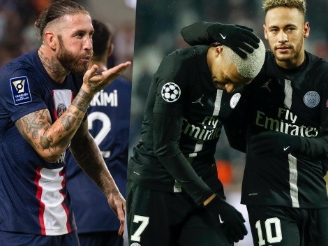 Conciliador: Ramos quiere a Neymar y Mbappé en la buena