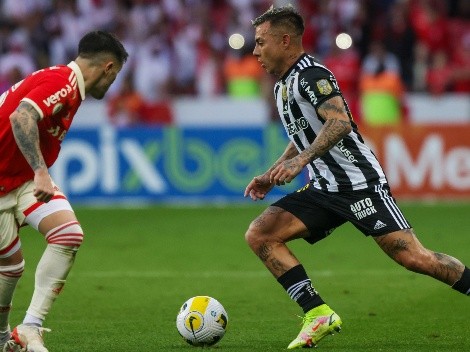 Atlético Mineiro quiere traspasar a Edu Vargas a Arabia Saudita