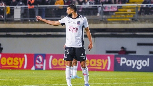 Emiliano Amor estuvo a un tris de anotar su quinto gol con la camiseta de Colo Colo.