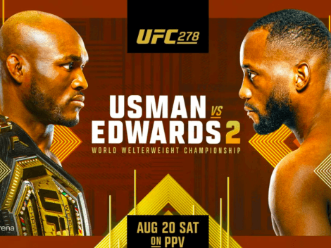 Horario: Edwards busca revancha ante Usman por el título de peso welter