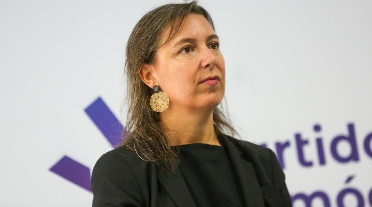 La directora ejecutiva de Chile Transparente, María Jaraquemada. (AGENCIA UNO)