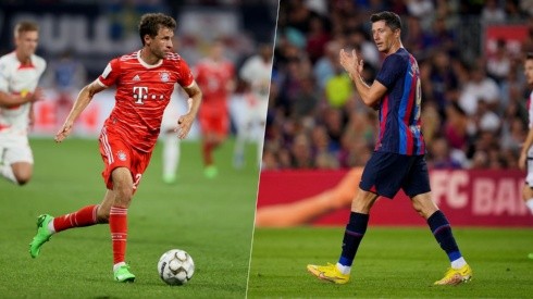Thomas Müller y Robert Lewandowski se enfrentarán en la UEFA Champions League