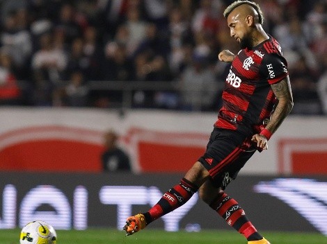 Horario: El Flamengo de Vidal y Pulgar visitan al Botafogo por el Brasileirao