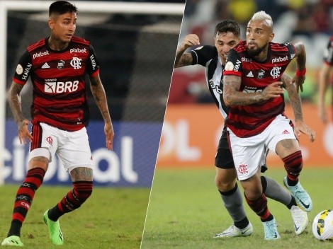 Formación: Flamengo de Vidal y Pulgar va con todo ante Vélez