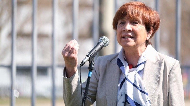 La diputada comunista Carmen Hertz. (AGENCIA UNO)