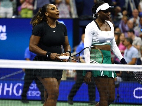 El último baile: Serena y Venus se despiden en dobles del US Open
