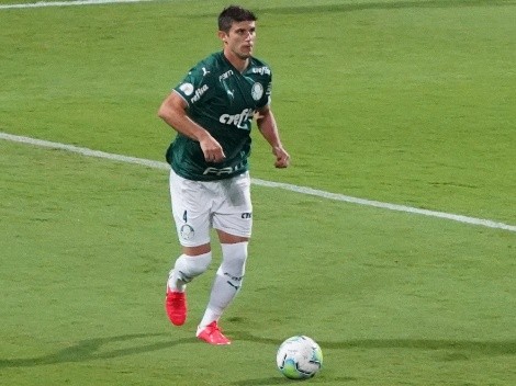 Kuscevic es titular en Palmeiras después de tres meses