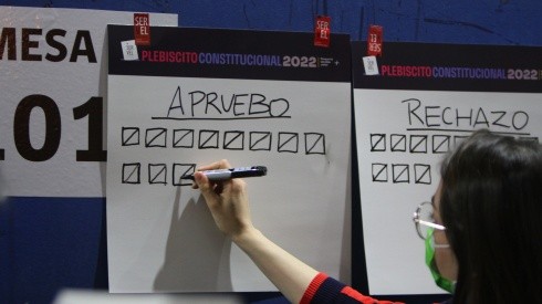 Conteo de votos de Plebiscito Constitucional.