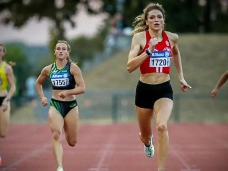 Martina Weil superó su marca en los 200 metros