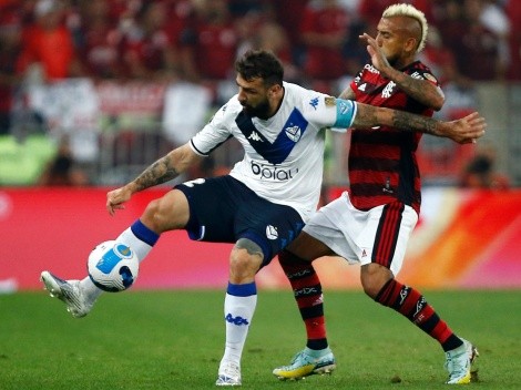 "Allá vamos": la alegría de Vidal tras meter al Flamengo en la final