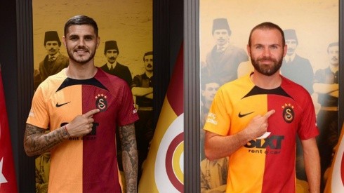 Icardi y Mata presentados en el Galatasaray