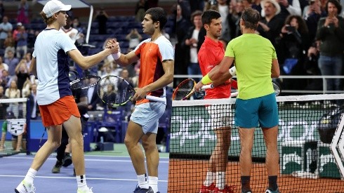 Alcaraz y Sinner ilusionan con tomar el trono del que poco a poco se van bajando Nadal, Djokovic, Federer y otras leyendas.