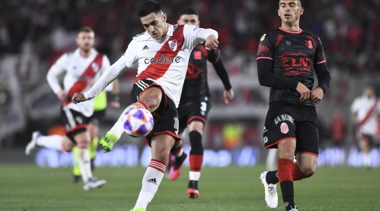 Pablo Solari suma 7 goles en River Plate.
