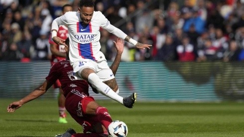 Neymar anotó su octavo gol en la Ligue 1 en apenas siete jornadas