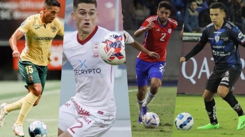 Juan Delgado, Guillermo Soto, Jeysson Rojas y Matías Fernández se postulan para ser el nuevo lateral derecho del Equipo de Todos.
