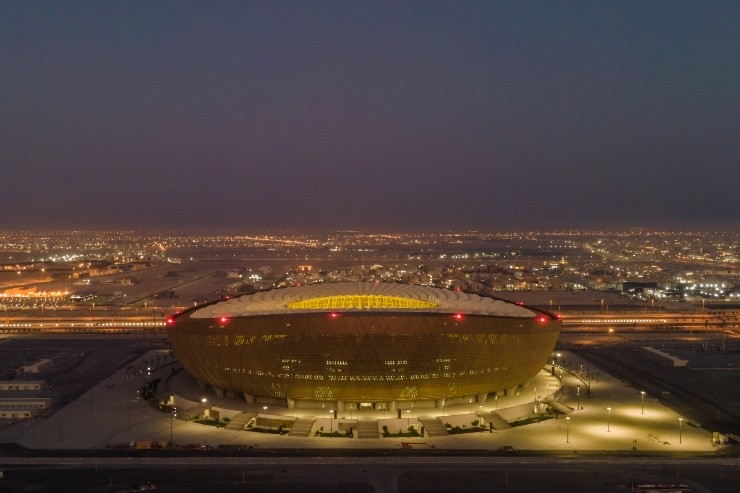 La gran obra de ingeniería de este Mundial es el Estadio Icónico de Lusail. (Foto: Getty)