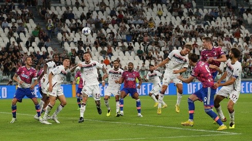 La Juventus salvó un empate en el segundo tiempo
