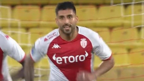 Maripán marca el segundo gol del Mónaco