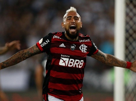 Horario: Flamengo con Vidal y Pulgar buscan la final de la Copa de Brasil
