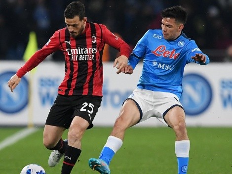 ¿A qué hora juega AC Milan contra Napoli por el liderato del Calcio?