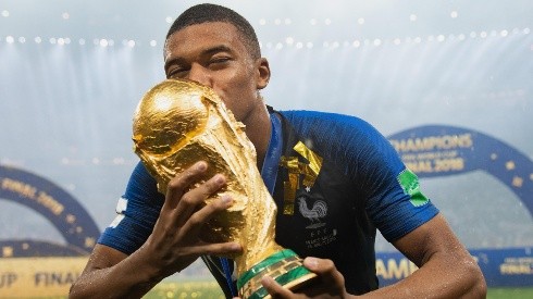 Kylian Mbappé busca repetir aquella postal con la Copa del Mundo.
