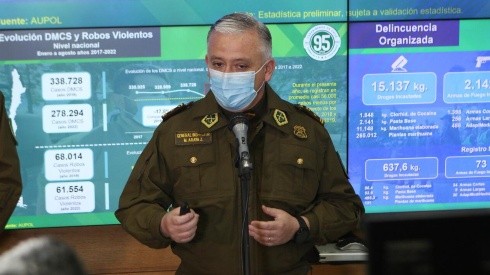 El director nacional de Orden y Seguridad, el general inspector Marcelo Araya, hizo el balance post Fiestas Patrias.
