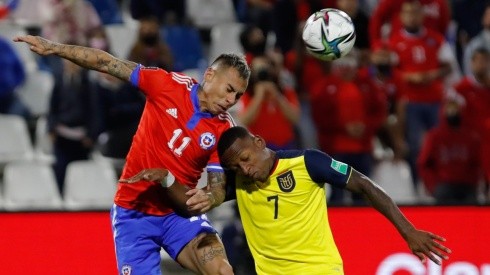 Vargas no anotó goles por la Roja en las eliminatorias a Qatar