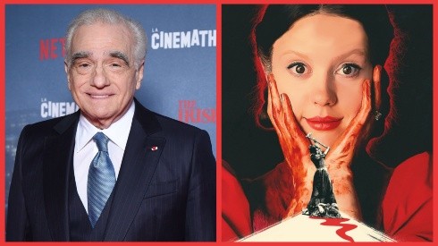 Martin Scorsese y el afiche oficial de Pearl, la precuela de X.