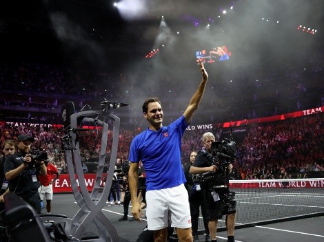 Adiós leyenda: Federer no puede con la emoción en su último juego
