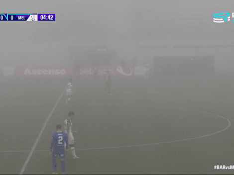 Solo falta Carlos Pinto: Barnechea y Melipilla bajo una densa niebla