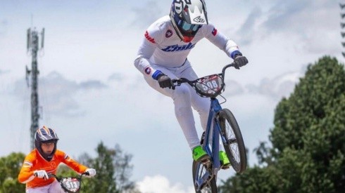El chileno Mauricio Molina se llevó la medalla de oro en la sexta ronda de la Copa Mundial UCI de BMX.