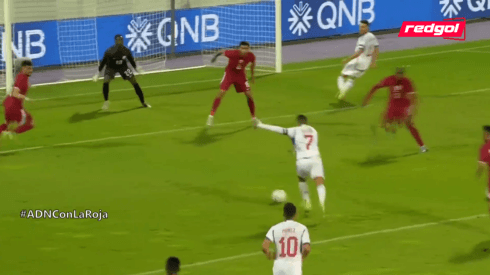 Alexis puso el 1-0 ante la selección qatarí