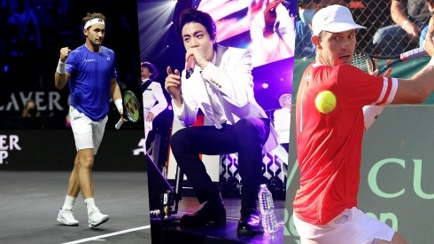 El cantante de BTS Kim Seok-jin presenció el duelo de Casper Ruud ante Nico Jarry en el ATP de Seúl.