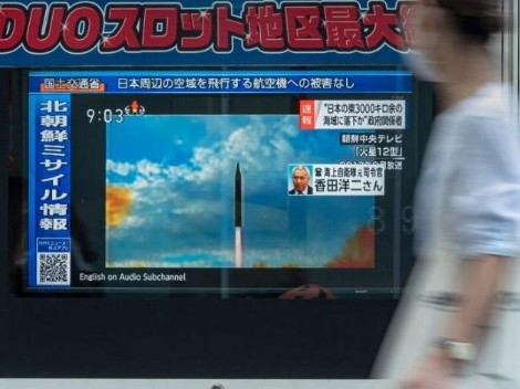 Corea del Norte lanza misil balístico sobre Japón