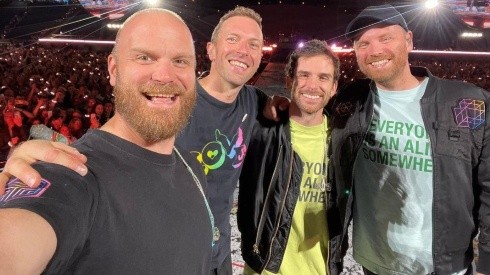 Coldplay en pleno.
