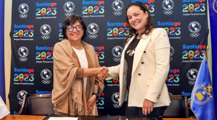 La rectora de la UMCE y la directora de Santiago 2023 anunciaron un importante acuerdo de cara a los Panamericanos