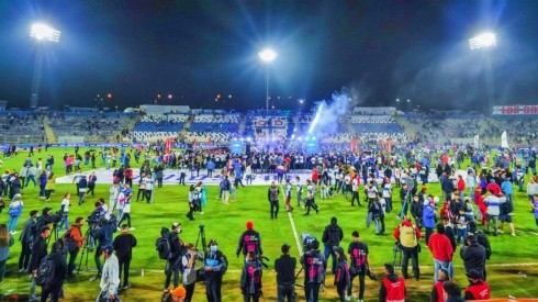 Los incidentes en el estadio San Carlos de Apoquindo han sido recurrentes en 2022