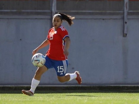 Chupete celebra a su hija Arantza que debutó en el Mundial Sub 17