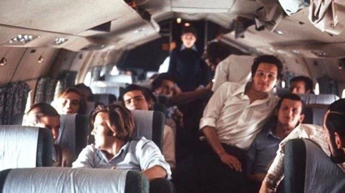 Los pasajeros del vuelo 571 de la fuerza aérea uruguaya
